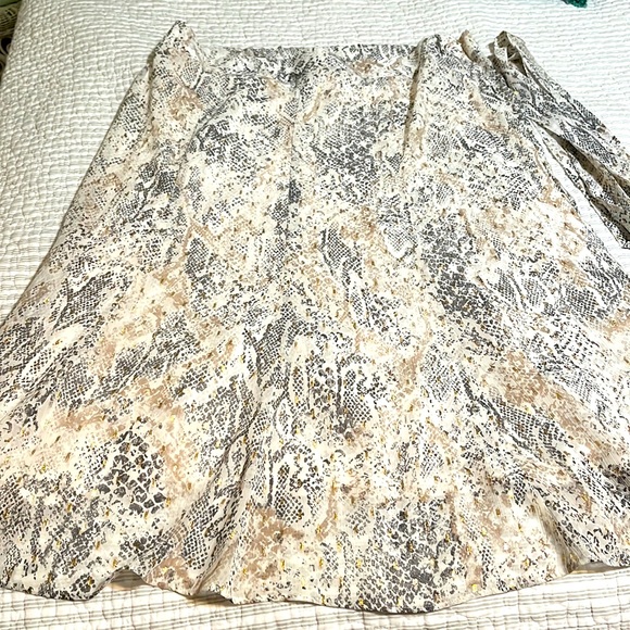 Chico's Dresses & Skirts - Chico's Print Skirt size 3.5 new without tag
